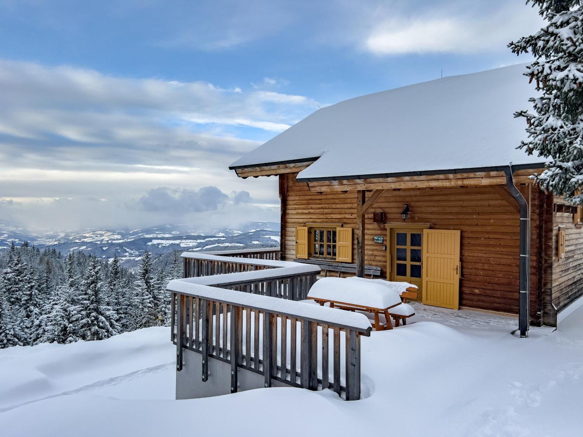 1A Chalet Koralpenzauber - Wandern, Grillen, Sauna Und Traumblick Wolfsberg Exterior foto