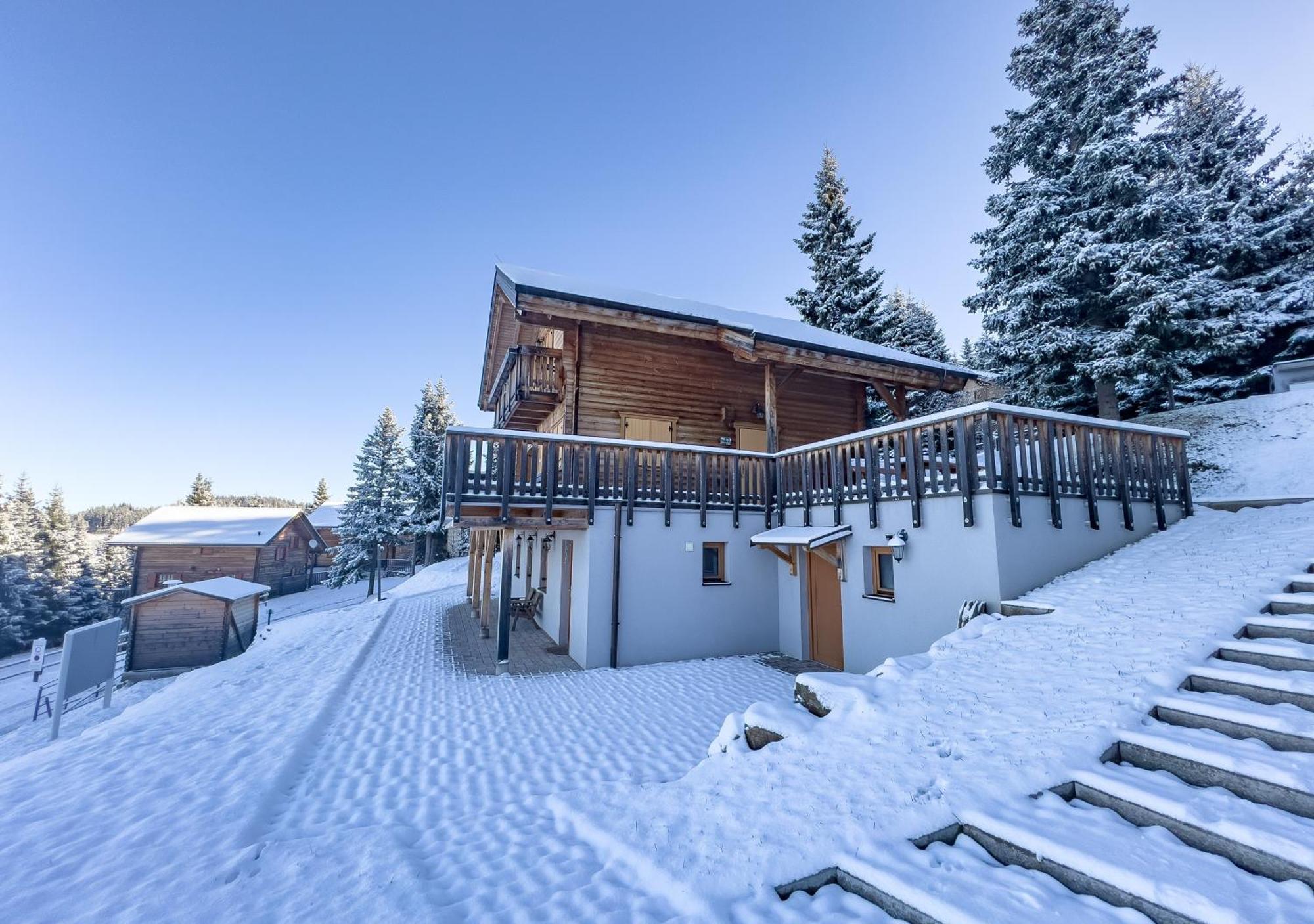1A Chalet Koralpenzauber - Wandern, Grillen, Sauna Und Traumblick Wolfsberg Exterior foto