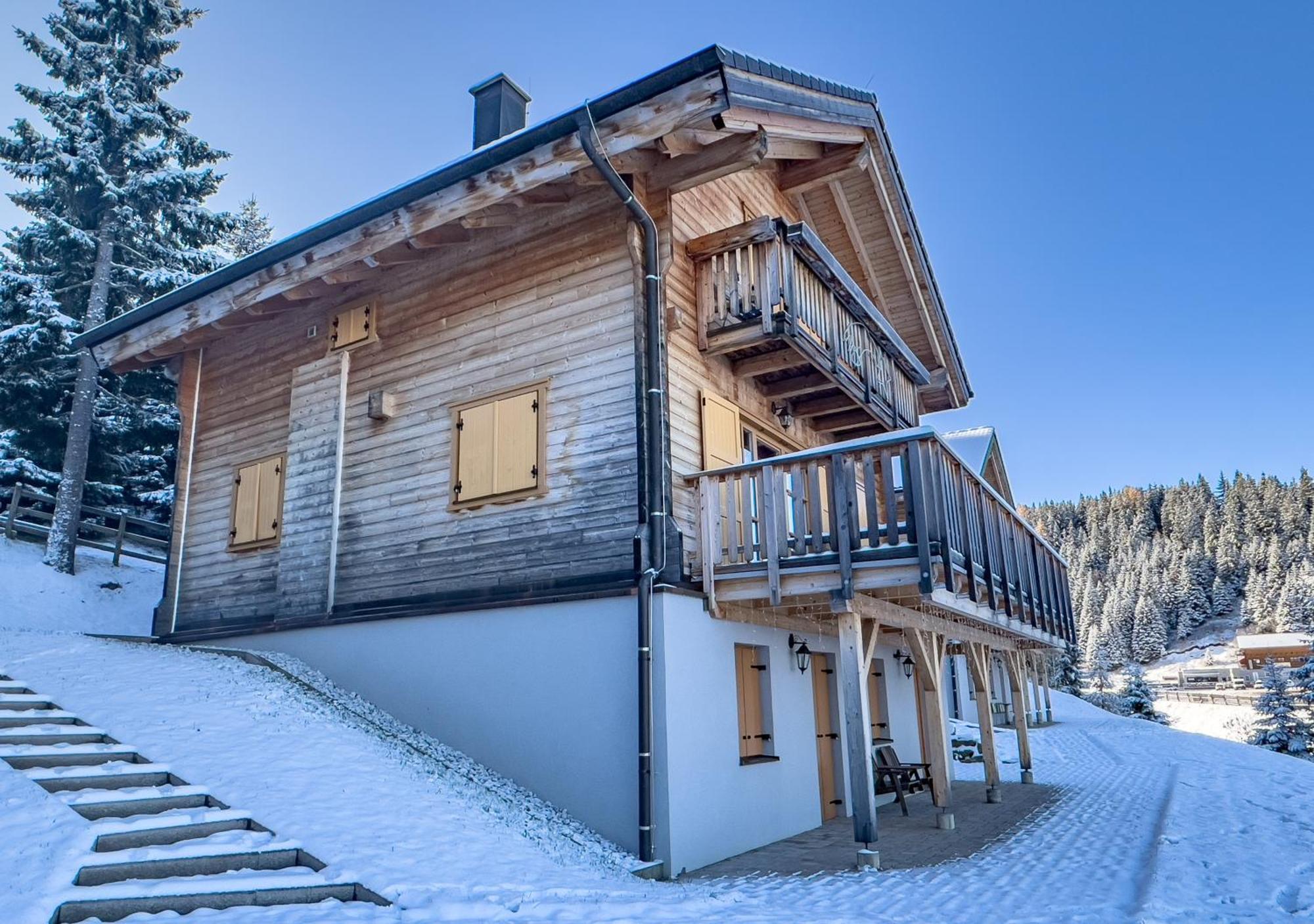 1A Chalet Koralpenzauber - Wandern, Grillen, Sauna Und Traumblick Wolfsberg Exterior foto