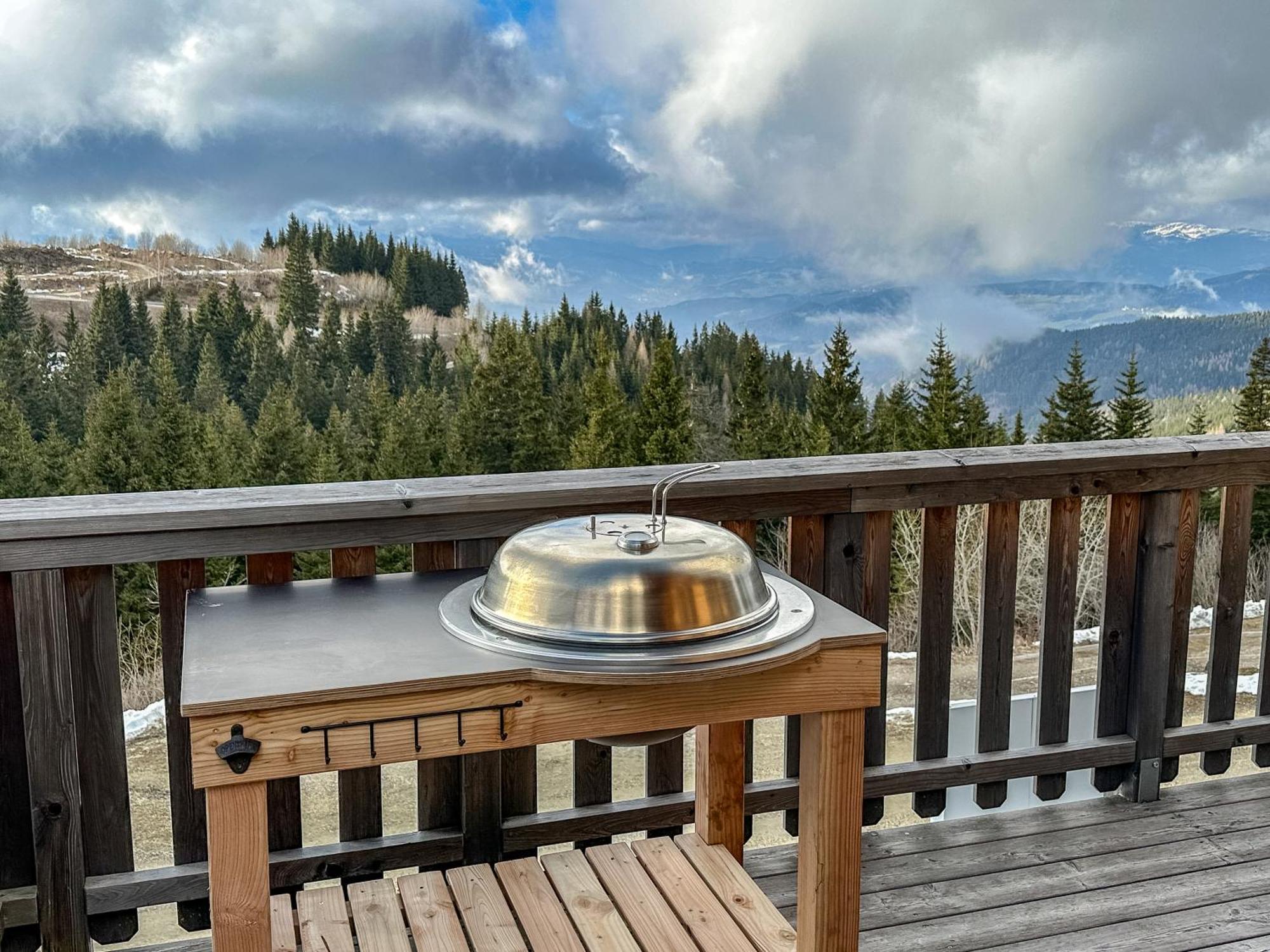 1A Chalet Koralpenzauber - Wandern, Grillen, Sauna Und Traumblick Wolfsberg Exterior foto